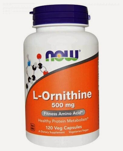 Изображение товара NOW L-Ornithine 500 mg 120 капс (NOW)