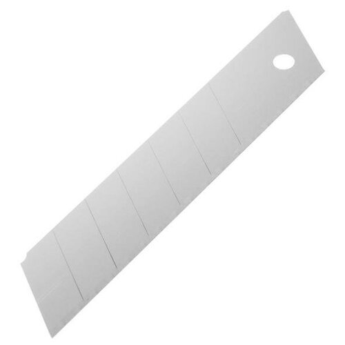 лезвия для ножей тундра трапециевидные 19 х 0 6 мм 10 шт Тундра Лезвия для ножей тундра, сегментированные, 25 х 0.7 мм, 10 шт.