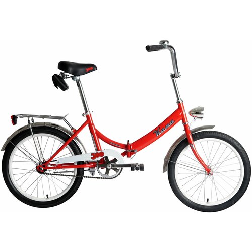 Складной велосипед Forward Кама 20, год 2023, цвет Красный-Белый, ростовка 14