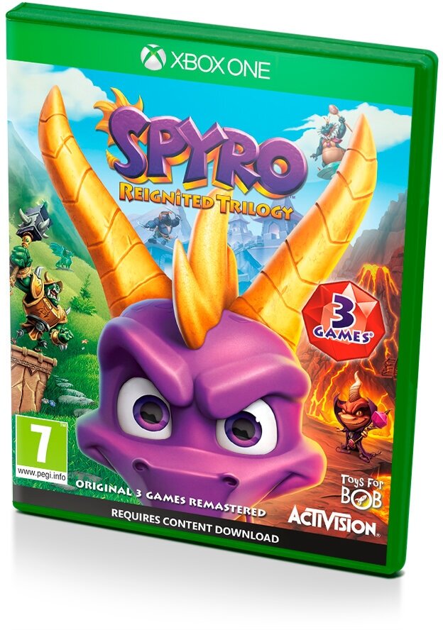 Spyro Reignited Trilogy (Xbox One/Series) английский язык