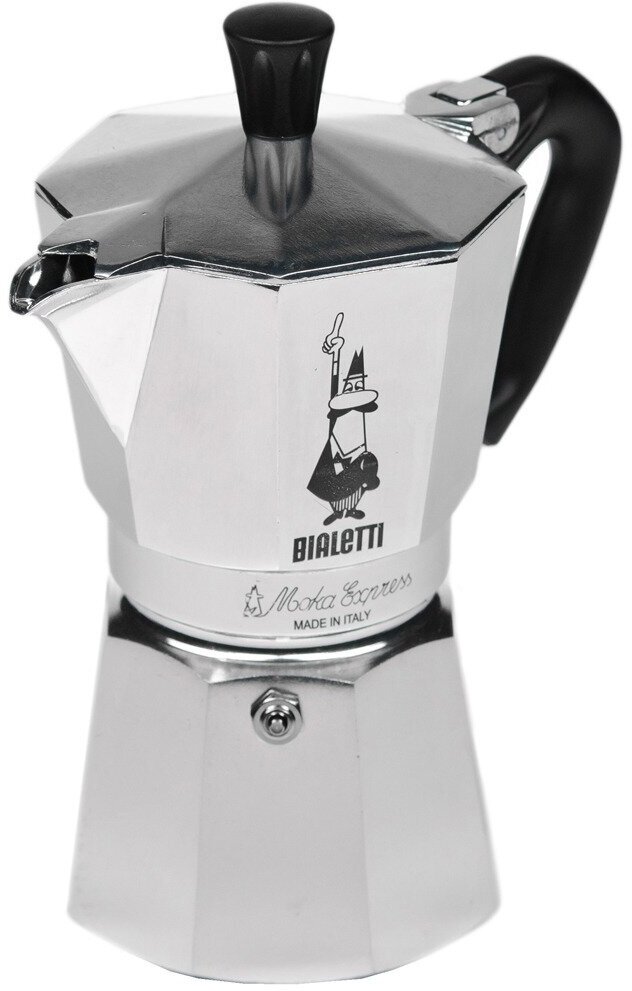 Кофеварка гейзерная Bialetti Moka Express Rossa на 6 чашек - фото №20