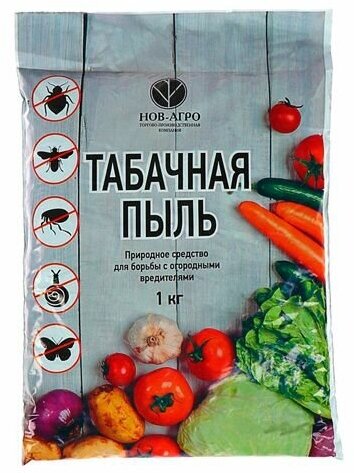 Средство для борьбы с огородными вредителями Табачная пыль, 1 кг арт.4720913 г.Екатеринбург