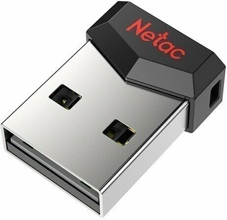 USB Flash накопитель 4Gb Netac UM81 USB2.0 Black (NT03UM81N-004G-20BK)