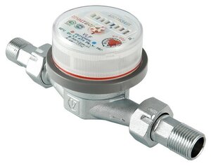 <b>Счетчик</b> для <b>воды</b> универсальный <b>VALTEC</b> DN15 110 мм со сгонами Водосчетчик универсальный предназначен 