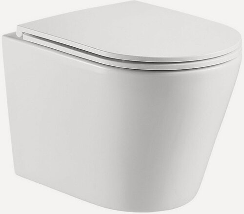 Изображение товара Унитаз подвесной WeltWasser Salzbach 043 GL-WT безободковый торнадо