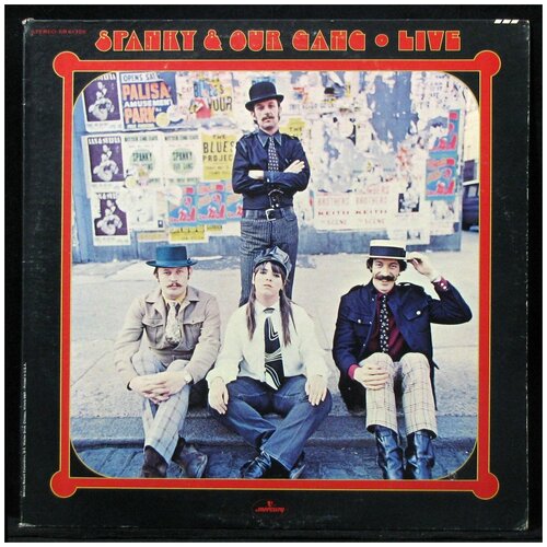 Виниловая пластинка Spanky And Our Gang Live (США 1970г.)
