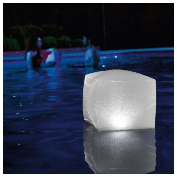 Светильник плавающий для бассейна Intex 28694 Floating LED Cube