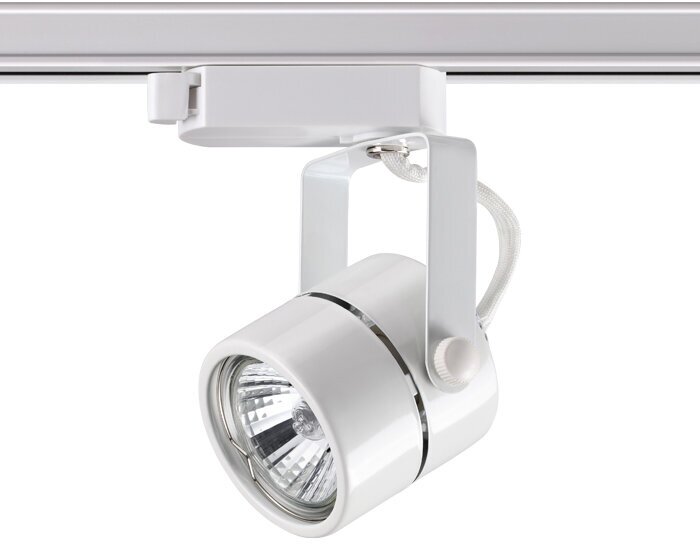 Трековый светильник Novotech Pipe 370428, GU10, 50Вт, кол-во ламп:1шт, Белый