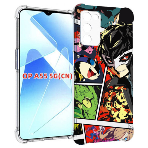 Чехол MyPads Persona 5 art для Infinix Zero X Neo задняя-панель-накладка-бампер