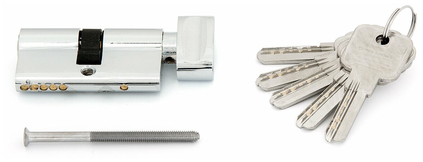 Замок Palladium Цилиндр мех 2j07 60t01 cp - фото №2