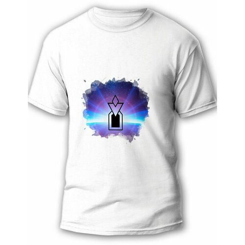 фото Футболка, размер l, белый будь на стиле