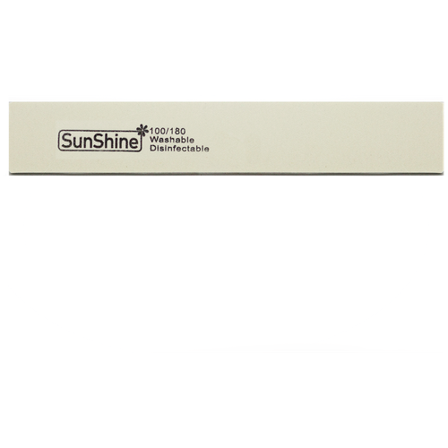 SunShine, пилка WHITE широкая (100/180), 10 шт