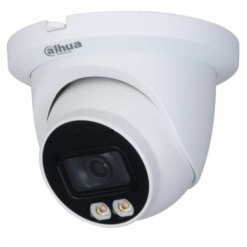 Камера видеонаблюдения IP Dahua DH-IPC-HDW3449TMP-AS-LED-0280B, 1520р, 2.8 мм, белый
