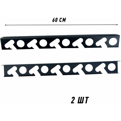 фото Настенный / потолочный держатель металлический для удочек большой 60 см fish raid
