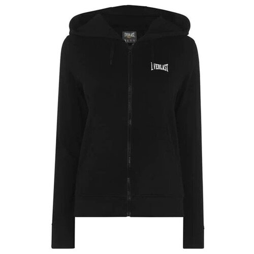 фото Худи женская everlast zip interlock black - everlast - черный - 46-s