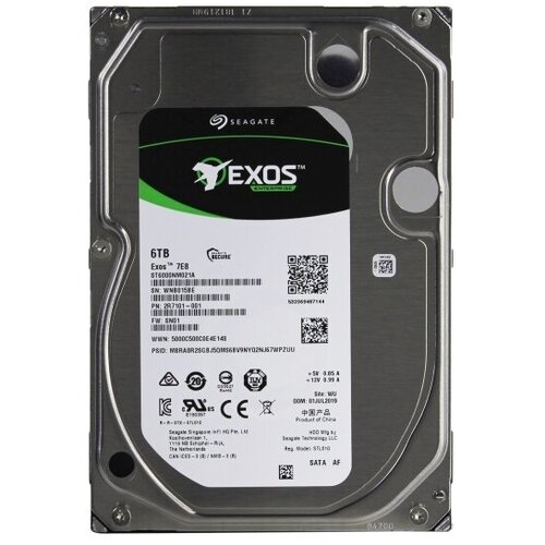Жесткий диск Seagate 2R7101 6Tb 7200 SATAIII 35 HDD 3714500₽