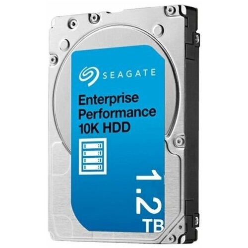 Жесткий диск 1.2TB SAS 12Gb/s Seagate ST1200MM0009 Exos 10E2400 10000rpm 128MB 2.5 st1200mm0009 жесткий диск seagate 1 2tb 10k 512n 12g sas 2 5 u1200 10000 256mb hdd st1200mm0009