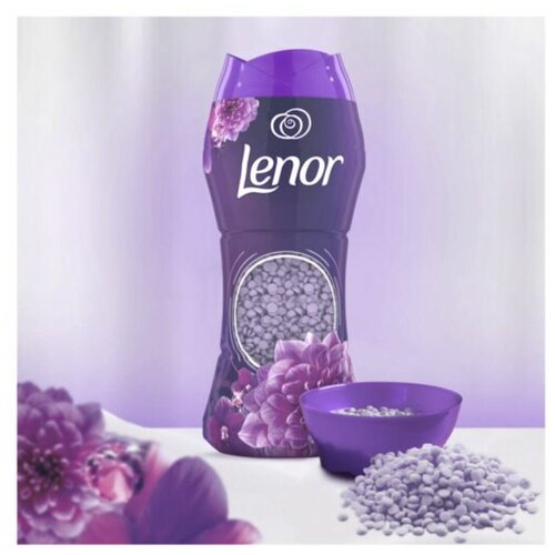 Lenor Wascheparfum Amethyst and Floral Bouquet Ленор Кондиционер концентрированный парфюм для белья в гранулах, Аметист и цветочный букет, 210 грамм