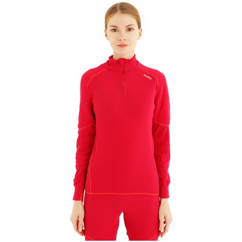 Футболка с длинным рукавом ODLO Shirt l/s turtle neck X-WARM Cerise (US:M)