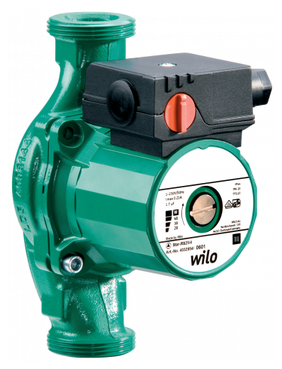 Циркуляционный насос Wilo Star-RS 25/6-130 (84 Вт) зеленый