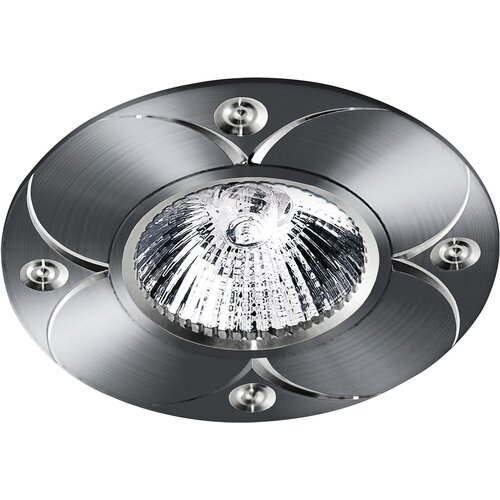 Спот встраиваемый Alum01 GU5.3 50 Вт цвет хром