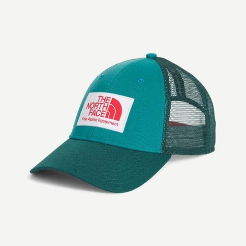 The North Face Бейсболка Mudder Trucker one size, harbor blue/ponderosa green