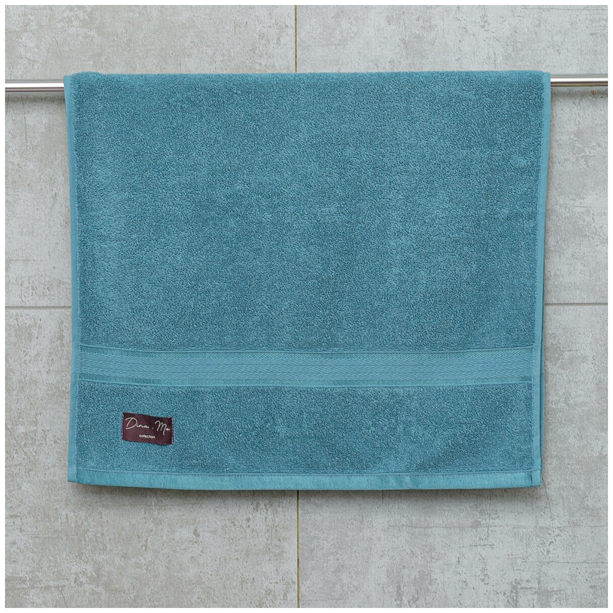 Махровое полотенце Dina Me (ARQON-F ) 50х90 см цвет - Синий одиссей плотность 500 гр.
