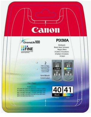 Картридж CANON PG-40 + CL41 к Pixma MP150/170 набор черный + цветной