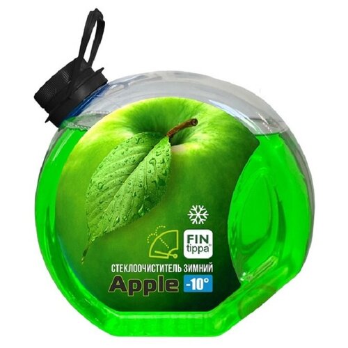 Жидкость для стеклоомывателя зимняя, Fin Tippa, -10/3 л