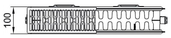Радиатор стальной панельный Kermi Profil-K FK0 22 500/2300 боковое подключение 4xG1/2" - фотография № 8