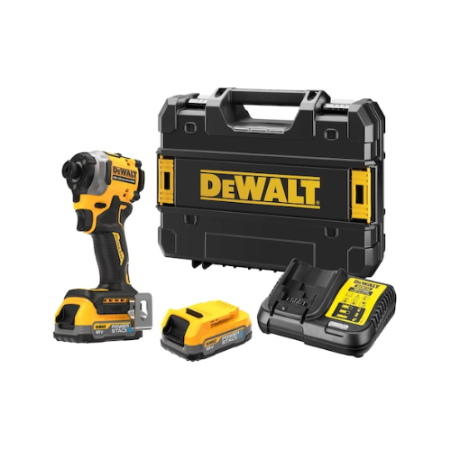 Винтоверт аккумуляторный DeWALT DCF850E2T-QW ударный гайковерт dewalt dcf850e2t qw 2 батареи powerstack