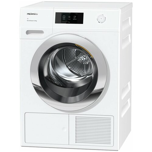 Сушильная машина Miele TCR790WP Chrome Edition, белый лотос