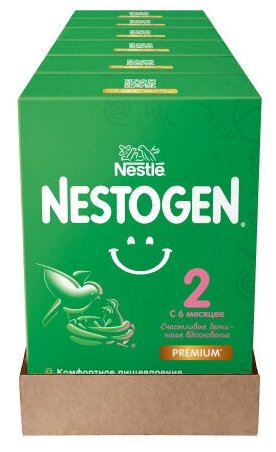 Смесь Nestogen 2 молочная 3пак*350г Nestle - фото №17