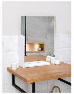 Набор для ванной комнаты Berossi "Neo", цвет белый (НВ 11601000)