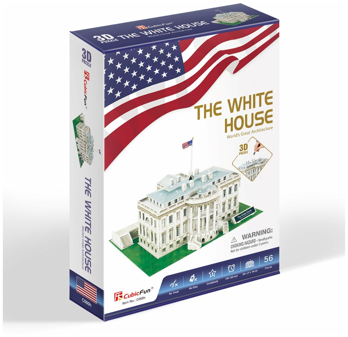 3D пазл Белый дом The White House