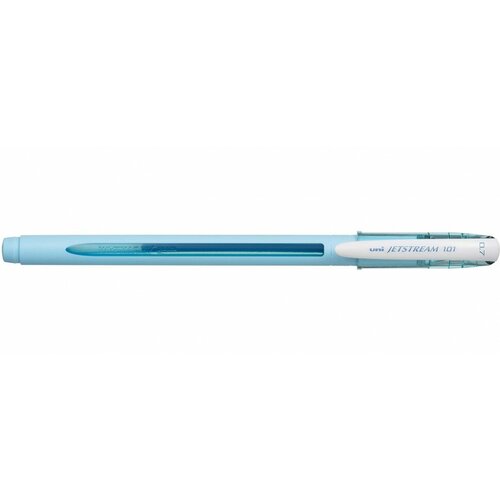 Шар. ручка Jetstream SX-101-07FL, синий, цвет корпуса: бирюзовый, 0.7 мм. 12 шт.