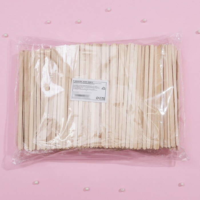 Палочки деревянные Доляна, 13,5×0,5 см, 1000 шт - фотография № 4