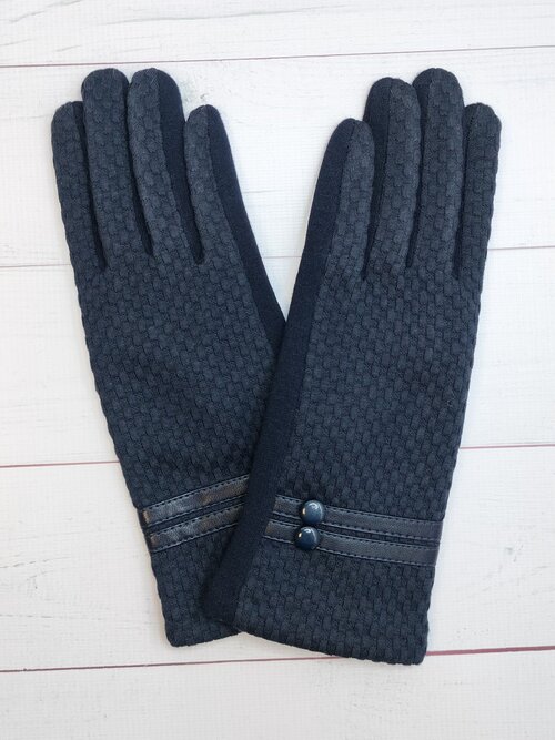 Перчатки , демисезон/зима, утепленные, размер OneSize, черный