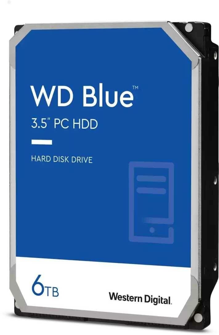 Жесткий диск WD Blue , 6Тб, HDD, SATA III, 3.5" - фото №12