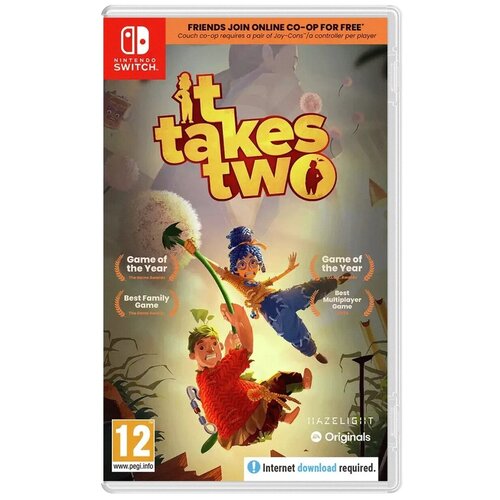 игра it takes two для pc русские субтитры ea app origin электронный ключ Игра Nintendo Switch - It Takes Two (русские субтитры)