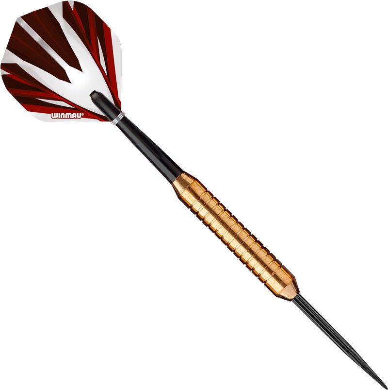 Дротики для Дартс Winmau Broadside Brass steeltip 22gr (латунь, комплект 3шт) — фото 1