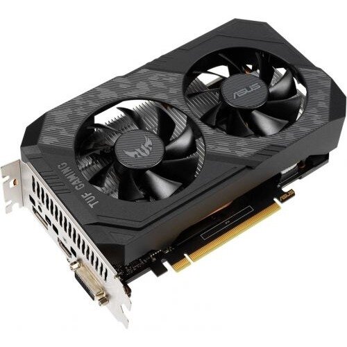 Asus TUF-GTX1650-O4GD6-P-V2-GAMING NVIDIA GeForce GTX 1650 4096Mb 128 GDDR6 1635-12000 DVIx1 HDMIx1 DPx1 HDCP Ret