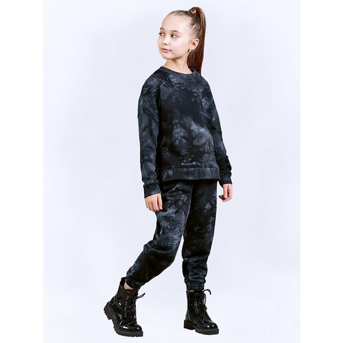 Комплект одежды KETMIN, размер 122, черный детский костюм для китайских танцев танцевальный костюм кунг фу для девочек и мальчиков