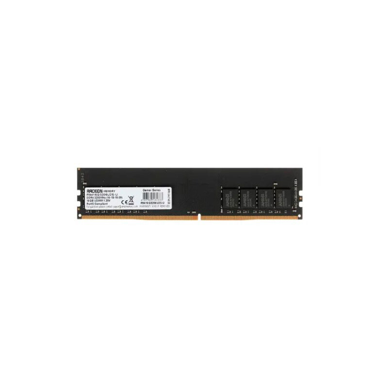 Модуль памяти AMD R9 RTL DDR4 DIMM 3200MHz PC4-25600 CL16 - 16Gb R9416G3206U2S-U