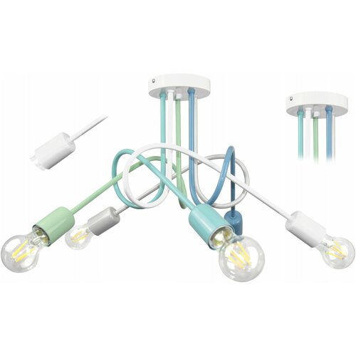 Яркая дизайнерская люстра 