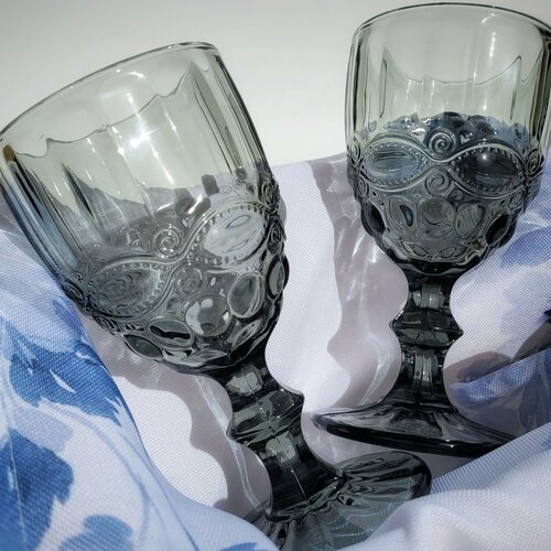 Бокалы для вина, набор бокалов 2 шт, 250 мл, подарочный набор