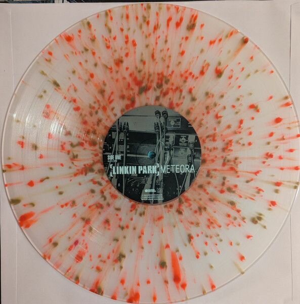LINKIN PARK - METEORA (LP translucent gold and red splatter) виниловая пластинка — фото 1