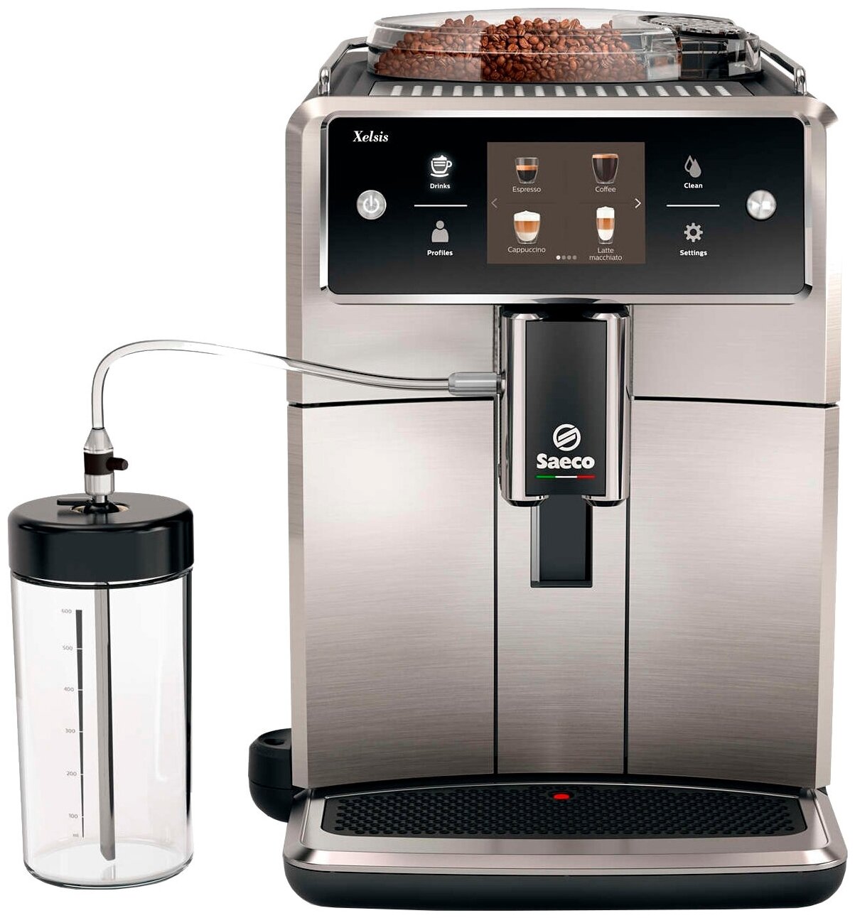 Автоматическая кофемашина Saeco SM7683 Xelsis нержавеющая сталь