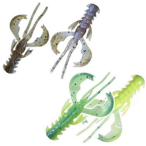 Силиконовые приманки Crazy Fish Nimble 1.6