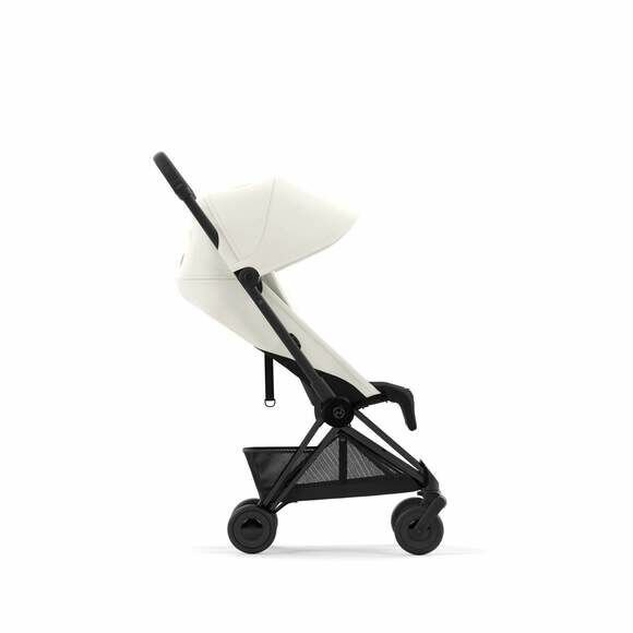 Обзор: Коляска прогулочная Cybex Coya Matt Black / Off White с дождевиком